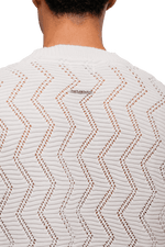 Load image into Gallery viewer, Knit Tee in white
