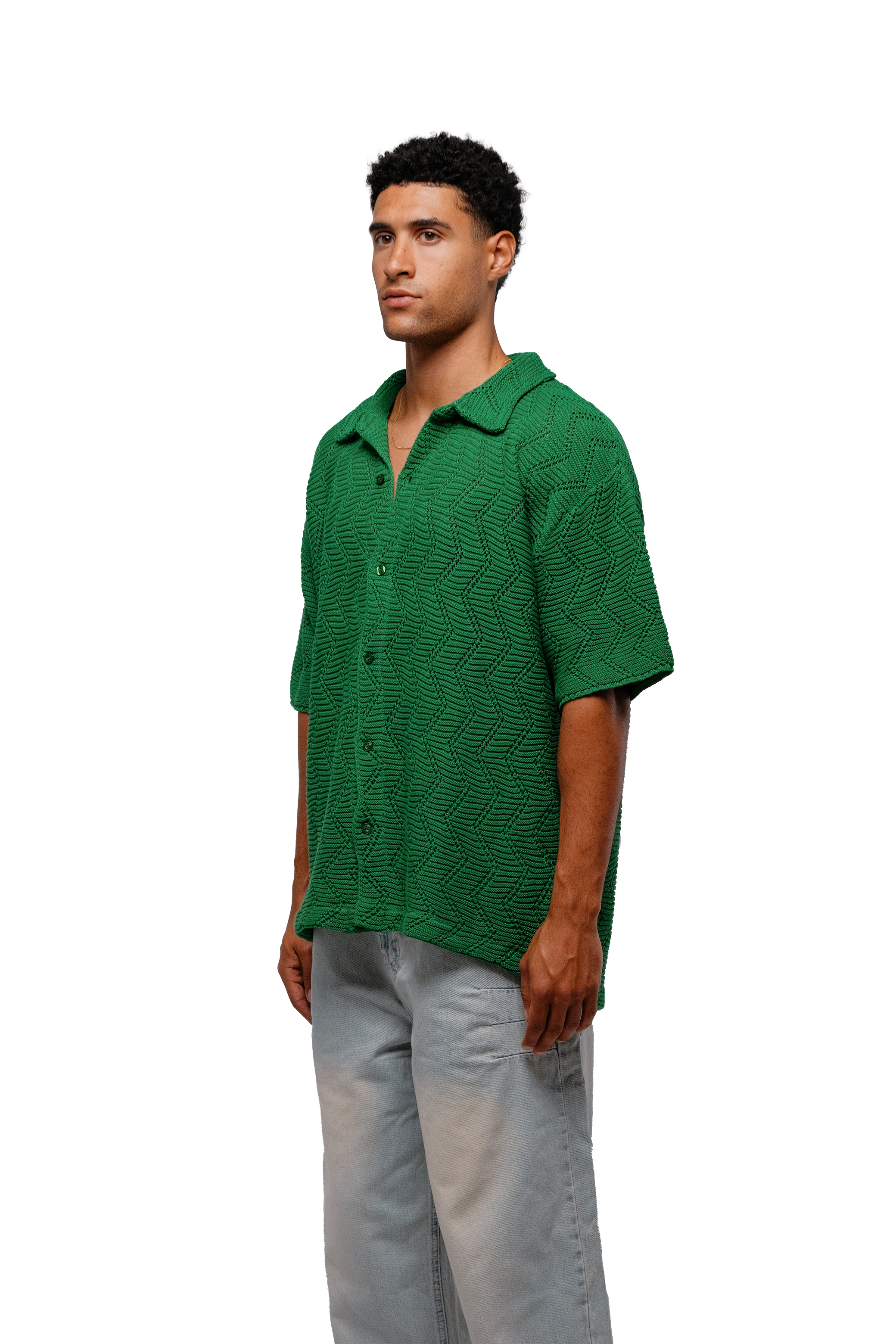 Knit Shirt in green