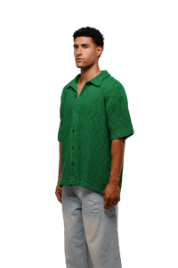 Knit Shirt in green