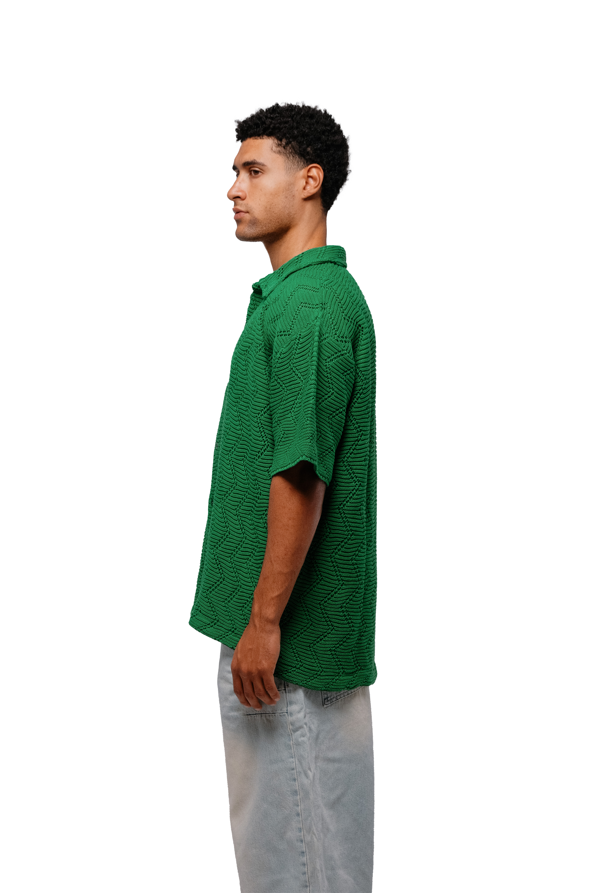 Knit Shirt in green