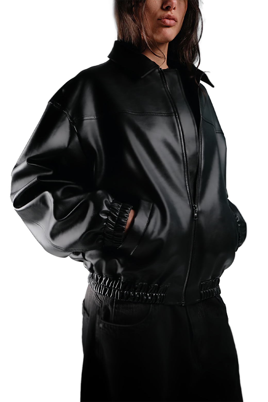 Ripper jacket in matte black – Decked Out