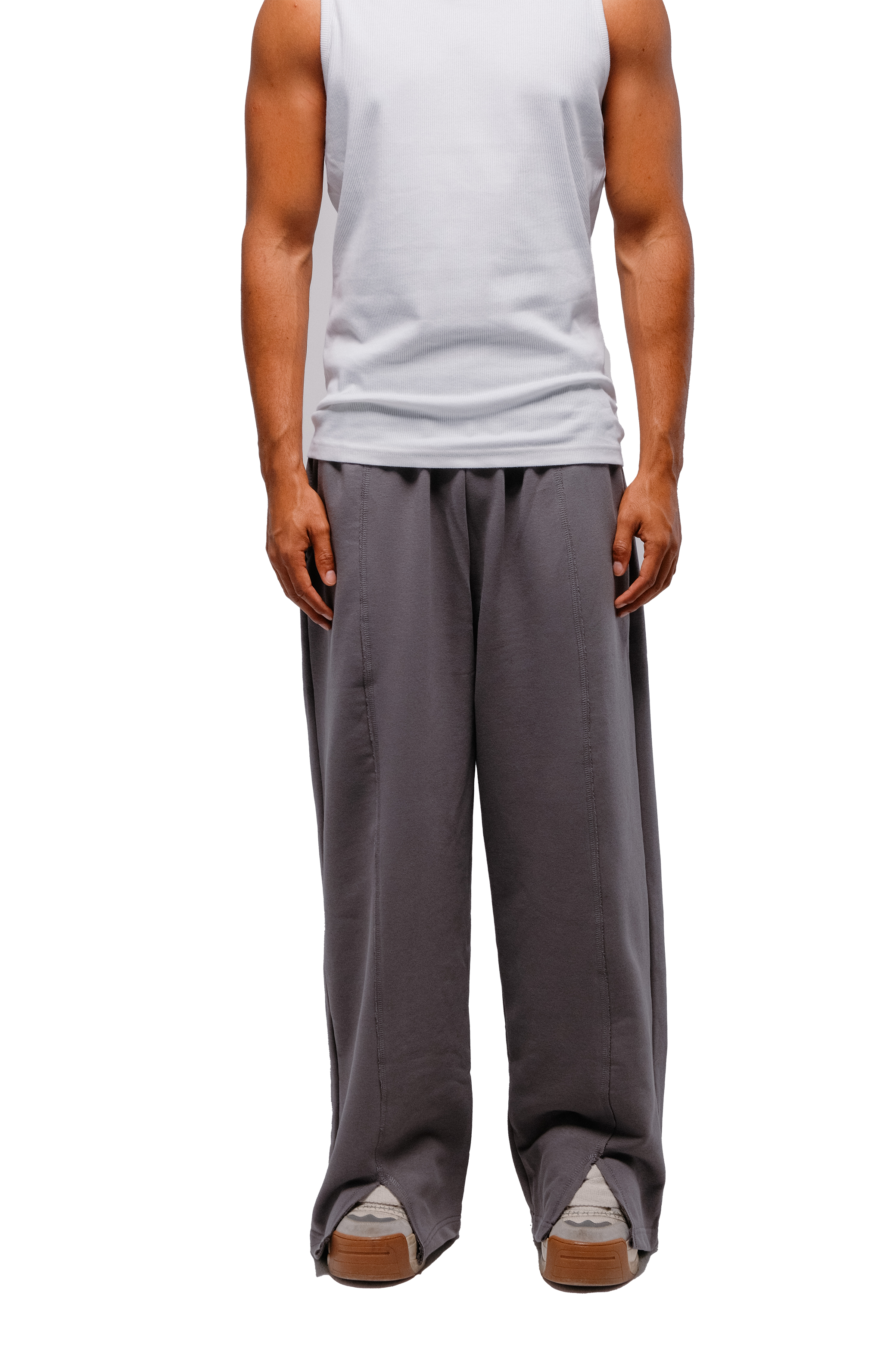 The big pants in dark grey