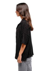 Knit Shirt in black