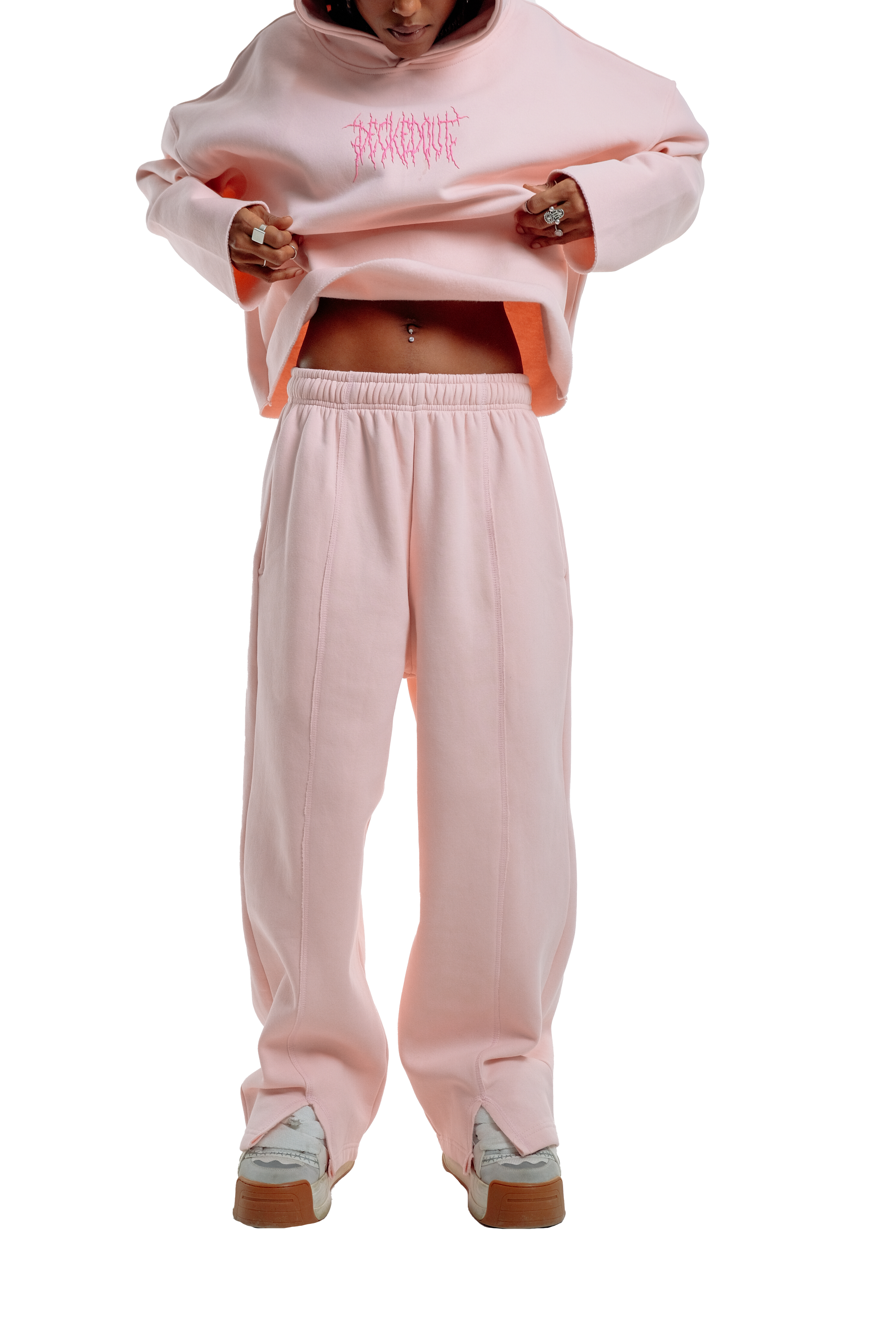 The big pants in pink