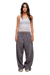 The big pants in dark grey