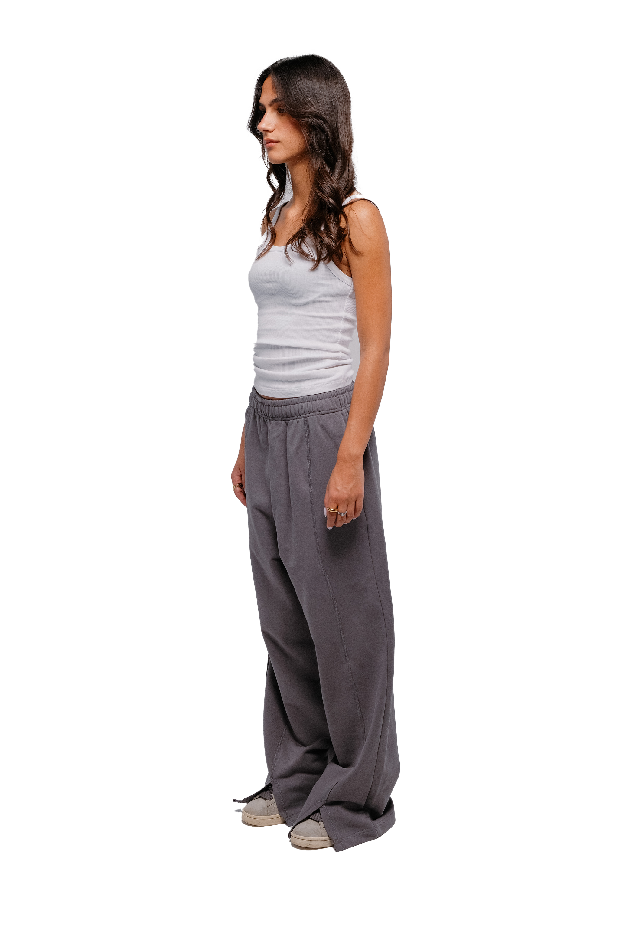 The big pants in dark grey