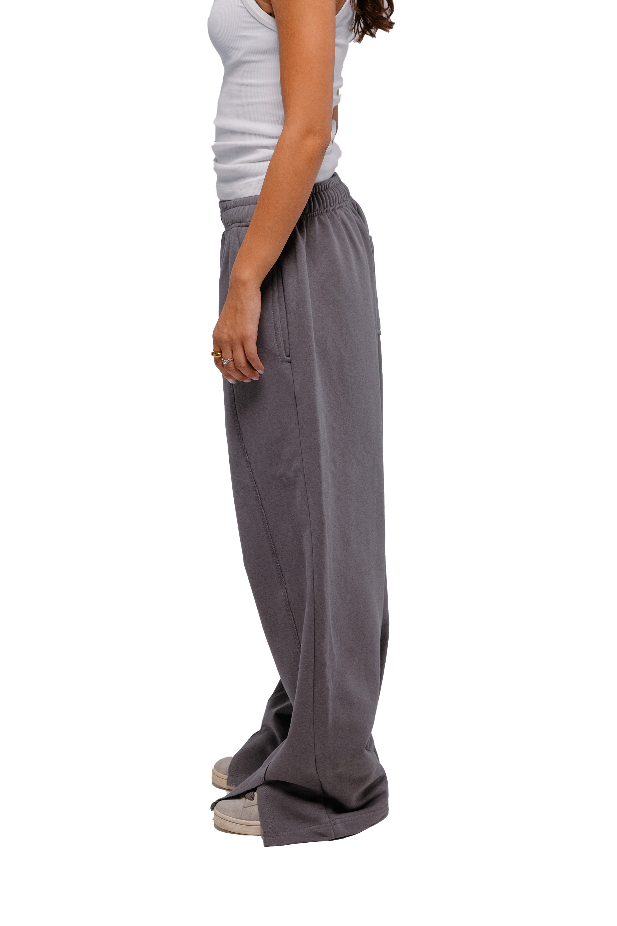 The big pants in dark grey