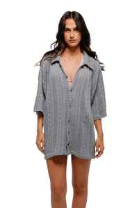 Knit Shirt in grey