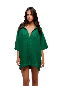 Knit Shirt in green