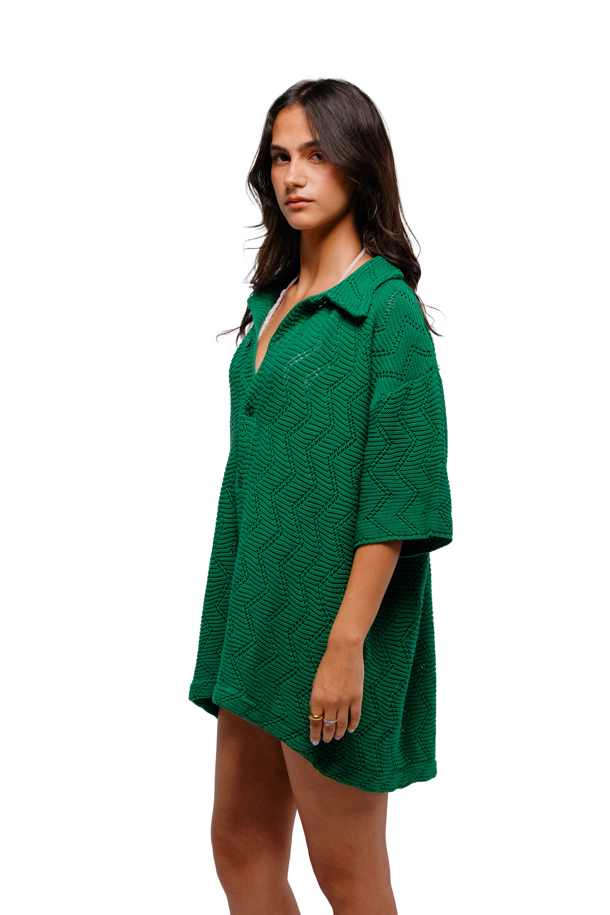 Knit Shirt in green