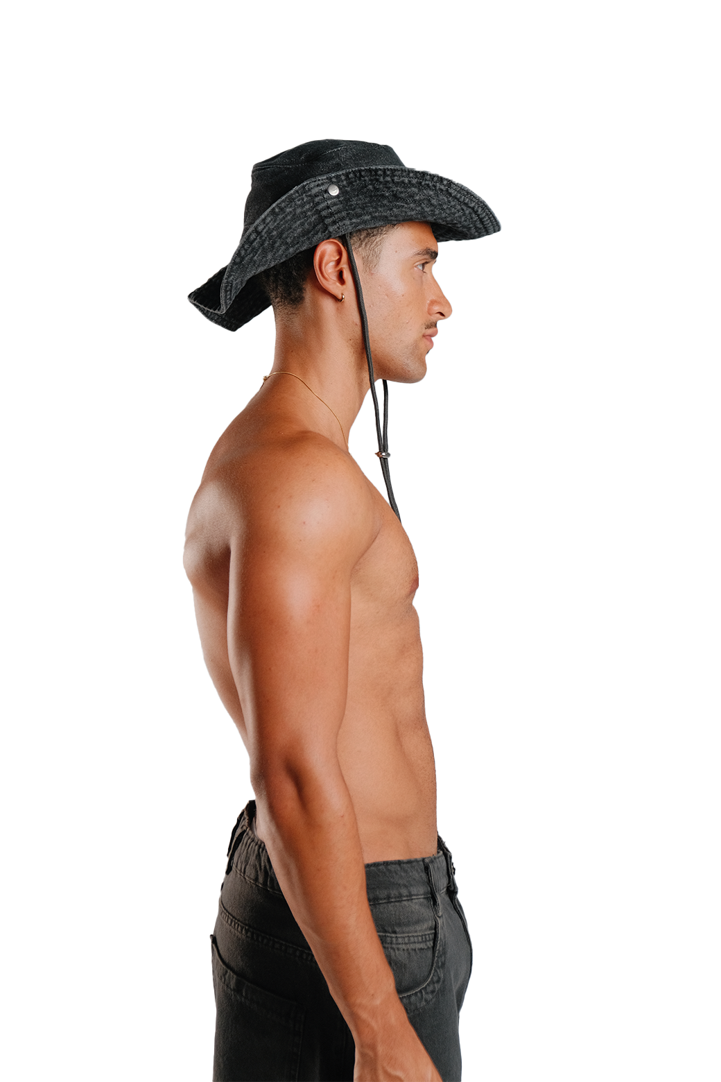 Cowboy Bucket in Black